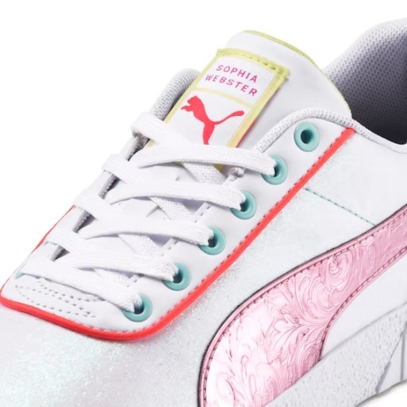 Puma x Sophia Webster Cali Sneakers Size 9 NIB - Picture 9 of 14